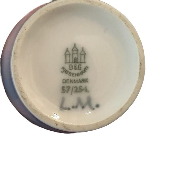 Royal Copenhagen Bing & Grondahl #57/254 LILY OF THE VALLEY VASE 7" - Picture 2 of 5